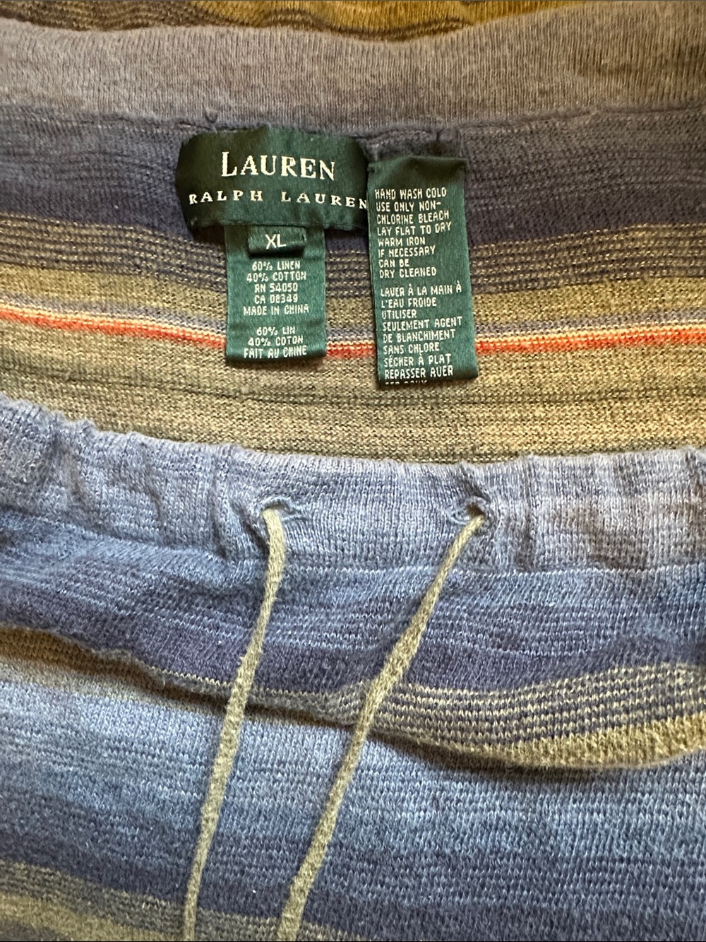 Ralph Lauren Southwest Serape Stripe Maxi Skirt GUC - Picture 2 of 6
